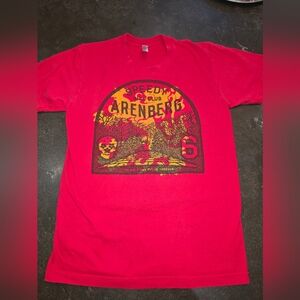 Cycling/Biking Red Graphic Tee Twin SIX MADE IN THE USA